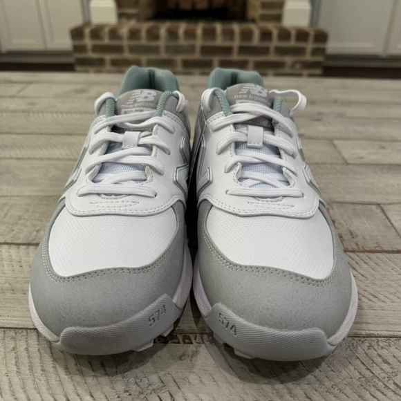 New Balance Shoes - New Balance Women’s White and Light Gray Sneakers